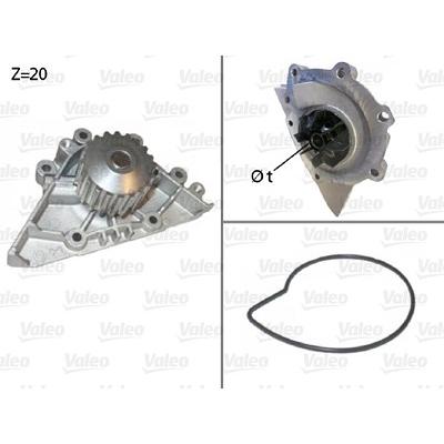 Valeo Wasserpumpe [Hersteller-Nr. 506720] für Citroën, Fiat, Lancia, Peugeot Image