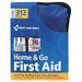 FIRST AID ONLY 91081 First Aid Kit,Blue,7" H,9-1/4" D