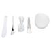 Face Mask Mixing Bowl Set 5Pcs Diy Facial Mask Tool Silicone Brush Soft Bristle Brush Mixing Bowl Spatula Measuring Cup Set.