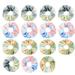 Hair Ties Silk Satin Scrunchy - Hair Elastics Bands Ponytail Holder Pack of Neutral Scrubchy Hair Accessories Women Girls