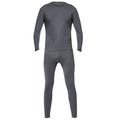 Men s Lightweight Sport Performance Microfiber Fleece Thermal Top Bottom Underwear 2 Pcs Set