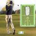 Golf Training Aid Impact Mat for Swing Detection Batting - Improve Your Golf Swing with Path Feedback Golf Practice Mats