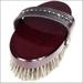 Horze Western Tack Deluxe Classic Horse Pig Bristles Body Brush Brown
