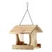 1.5 lbs Wild Bird Cedar Platform Bird Feeder with 1 Ports