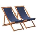 Patio Lounge Chair Outdoor Beach Chair Set of 2 Beach Sling Chair Patio Chairs Set of 2 Wooden Folding Outdoor Chairs for Outside 3 Level Height Adjustable Portable Reclining Beach Chair