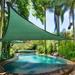 20 Ft. X 20 Ft. X 20 Ft. Triangle Green Sand Sun Sail Shade. Durable Woven Outdoor Patio Fabric W/ Up To 90% UV Protection. 20X20x20 Foot.