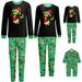 Grinch Green Monster Graphic Comfortable Clothing Set New Arrival Long Sleeve Clothes for Pet Baby Kid Dad Mom (Pet L)