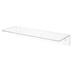 Transparent Acrylic Storage Rack Wall Mounted Shelf Display Stand Desktop Organizer Holder for Model Shoes with Screws