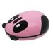 BESTONZON 1Pc Ergonomic Wireless Mouse USB Mute Gaming Mouse Office Home Cartoon Mouse