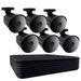 Restored Premium 8 Channel 1080p DVR with 1TB Hard Drive and 6 Wired 1080p Cameras (Refurbished)