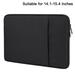 Laptop Sleeve Water Repellent Protective Fabric Notebook Bag Case Computer Carrying Case Notebook felt tablet computer case