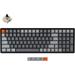 Wireless Bluetooth/USB Wired Gaming Mechanical Keyboard Compact 100 Keys RGB LED Backlit Gateron Brown Switch N-Key Rollover Plastic Frame for Mac Windows