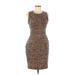 Calvin Klein Casual Dress: Brown Dresses - Women's Size 6