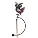 Arlmont & Co. Brumm Birds Metal Garden Statue Metal in Red | 56 H x 10 W x 6 D in | Wayfair 1D90FD210F4B4929A0FF25B2DCCCD1FA