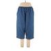 Coral Bay Casual Pants - High Rise: Blue Bottoms - Women's Size 1X