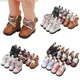 1 Pair Mini Doll Shoes Boots High-top PU Shoes For American Paola Reina Doll&1/6 BJD Blythe EXO Doll