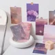 Ins Purple Dreamy Clouds Ocean Postcard Girl Diy Decorative Card Home Decor Poster Bedroom Wall