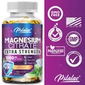 Premium Magnesium Citrate Supplement - Highly Absorbable Citric Acid Complex Gluten Free 120