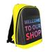 Gstewii Screen Advertising Light Walking Billboard Backpack Business Travel Laptop Bag