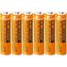 6 Pack 700mAh 1.2V AAA Rechargeble y HHR-4DPA NI-MH Replacement y for Pasonic Cordless Phones