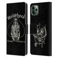 Head Case Designs Officially Licensed Motorhead Graphics Ace Of Spades Lemmy Leather Book Wallet Case Cover Compatible with Apple iPhone 11 Pro Max