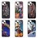 The Nightmare Before Christmas Cartoon Pattern Shockproof Transparent Silicone Case For iPhone 14 Pro Max 15 13 12 11 X XR XS 7 8 Plus SE Soft Cover-E