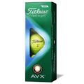 Titleist AVX 3B sleeve Golf Balls - Yellow