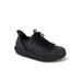 Wide Width Women's Mina Touchless Sneaker by Jambu in Black (Size 12 W)
