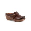 Wide Width Women's Macintyre Casual Mule by SoftWalk in Dark Brown (Size 11 W)