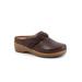 Women's Arvada Twist Casual Mule by SoftWalk in Dark Brown (Size 11 M)