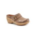 Wide Width Women's Macintyre Casual Mule by SoftWalk in Taupe (Size 11 W)