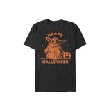 Men's Big & Tall Happy Halloween Tee by Star Wars in Black (Size XXLT)