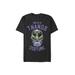 Men's Big & Tall Thanos Costume Tee by Marvel in Black (Size XXLT)