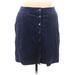 Lands' End Casual Skirt: Blue Bottoms - Women's Size 18 Petite