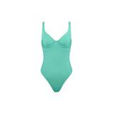 Plus Size Women's The Scoop One Piece - Swim by CUUP in Tide (Size 12)