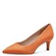 Tamaris Damen Pumps Textil Vegan Stilettoabsatz; ORANGE/orange; 41