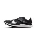 Nike Herren Zoom Rival Jump Laufschuh, Schwarz Metallic Silber Rauchgrau, 47 EU