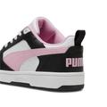 Puma Unisex Adults Rebound V6 Low Sneakers, Puma Black-Pink Lilac-Puma White, 6.5 UK