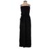 J.Crew Casual Dress - Formal Square Sleeveless: Black Solid Dresses - Women's Size 2