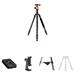 Geekoto CT25Pro Craftsman 79" Carbon Fiber Tripod with Accessory Kit CT25PRO