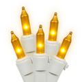 The Holiday Aisle® 100-Count Mini Christmas String Light Set in Yellow | 5 H x 2.5 W x 9 D in | Wayfair AD1EFE3A132341559F95A8FCEEF62497