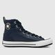 Converse all star berkshire trainers in navy