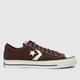 Converse star player 76 trainers in dark brown