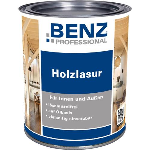 BENZ PROFESSIONAL Holzlasur, Farblos, 2,5 l