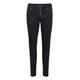 Cream Jeans CRSandy Damen Jeans mit Knopfleiste Curved Fit Casual Damenjeans Boyfriend Denim Hose Pitch Black Unwashed 26