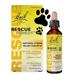 Bach RESCUE REMEDY PET Dropper 20mL Natural Stress Relief Calming for Dogs Cats & Other Pets Homeopathic Flower Essence Thunder Fireworks & Travel Separation Sedative-Free