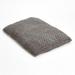 2 x 3 ft. Gray Lux Faux Fur Rectangle Pet Bed