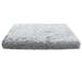 Dog Bed Dog Mat Crate Pad Dog beds for Dogs Plush Soft Pet Beds Dog beds & Furnitureï¼ŒWashable Anti-Slip Dog Crate Bed for Medium Small Dogs and Catsï¼Œgrey