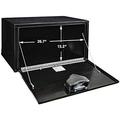 Buyers Products 1702303 Black Steel Underbody Truck Box with T-Handle Latch 18 x 18 x 30 Inch