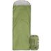 REDCAMP Ultra Lightweight Sleeping Bag for Adults Teens Waterproof Hooded Sleeping Bag for Warm Weather Camping Backpacking Hiking w/ Compression Sack Green